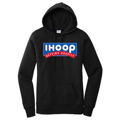 Ihoop I Hoop Defying Gravity Basketball Women's Pullover Hoodie