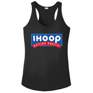 Ihoop I Hoop Defying Gravity Basketball Ladies PosiCharge Competitor Racerback Tank