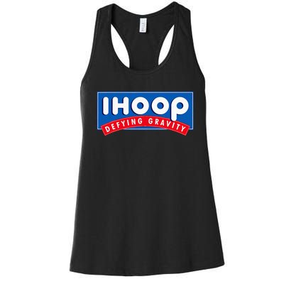 Ihoop I Hoop Defying Gravity Basketball Women's Racerback Tank