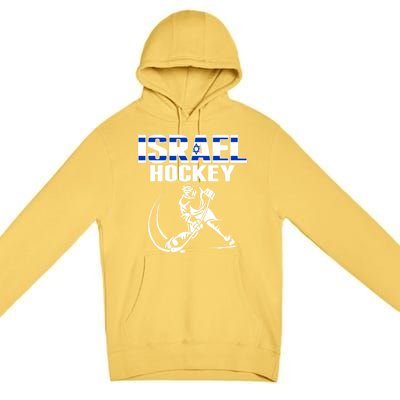 Israel Ice Hockey Fans Jersey Support Israeli Hockey Team Gift Premium Pullover Hoodie