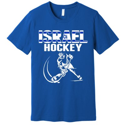 Israel Ice Hockey Fans Jersey Support Israeli Hockey Team Gift Premium T-Shirt