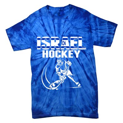 Israel Ice Hockey Fans Jersey Support Israeli Hockey Team Gift Tie-Dye T-Shirt