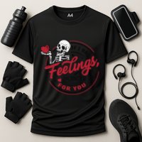 If I Had Feelings Theyd Be For You Skeleton Valentines Day Performance Shirt