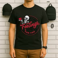 If I Had Feelings Theyd Be For You Skeleton Valentines Day T-Shirt