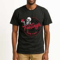If I Had Feelings Theyd Be For You Skeleton Valentines Day Tall T-Shirt