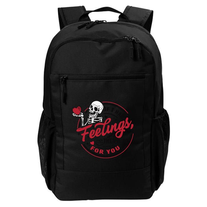 If I Had Feelings Theyd Be For You Skeleton Valentines Day Backpack