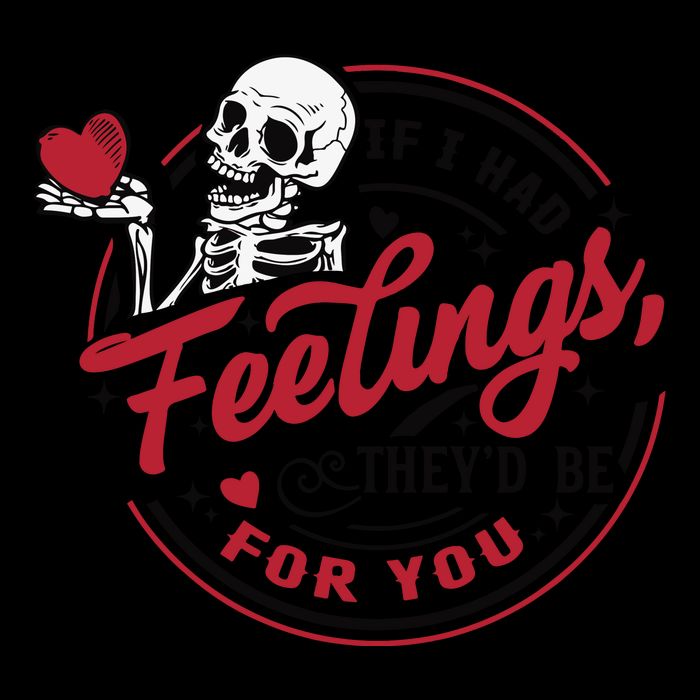 If I Had Feelings Theyd Be For You Skeleton Valentines Day Bucket Hat