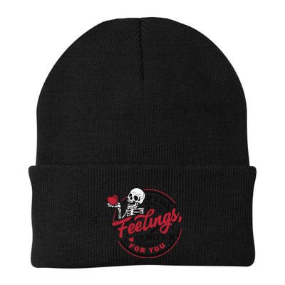 If I Had Feelings Theyd Be For You Skeleton Valentines Day Beanie