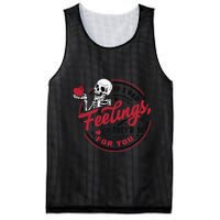 If I Had Feelings Theyd Be For You Skeleton Valentines Day Mesh Reversible Basketball Jersey Tank