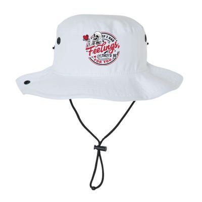 If I Had Feelings Theyd Be For You Skeleton Valentines Day Legacy Cool Fit Booney Bucket Hat