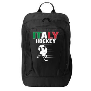 Italy Ice Hockey Fans Jersey Support Italian Hockey Team Great Gift City Backpack