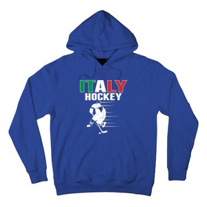 Italy Ice Hockey Fans Jersey Support Italian Hockey Team Great Gift Hoodie