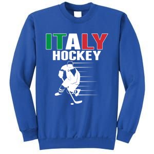 Italy Ice Hockey Fans Jersey Support Italian Hockey Team Great Gift Sweatshirt