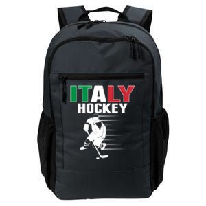 Italy Ice Hockey Fans Jersey Support Italian Hockey Team Great Gift Daily Commute Backpack