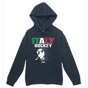 Italy Ice Hockey Fans Jersey Support Italian Hockey Team Great Gift Urban Pullover Hoodie