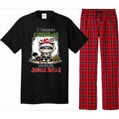 If I Had Anymore Christmas Spirit ID Be Shitting Jingle Pajama Set