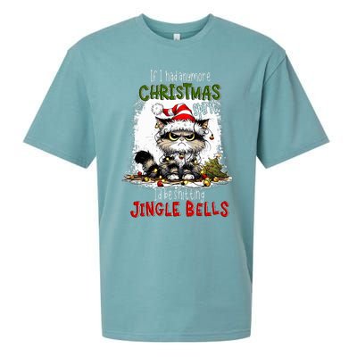 If I Had Anymore Christmas Spirit ID Be Shitting Jingle Sueded Cloud Jersey T-Shirt