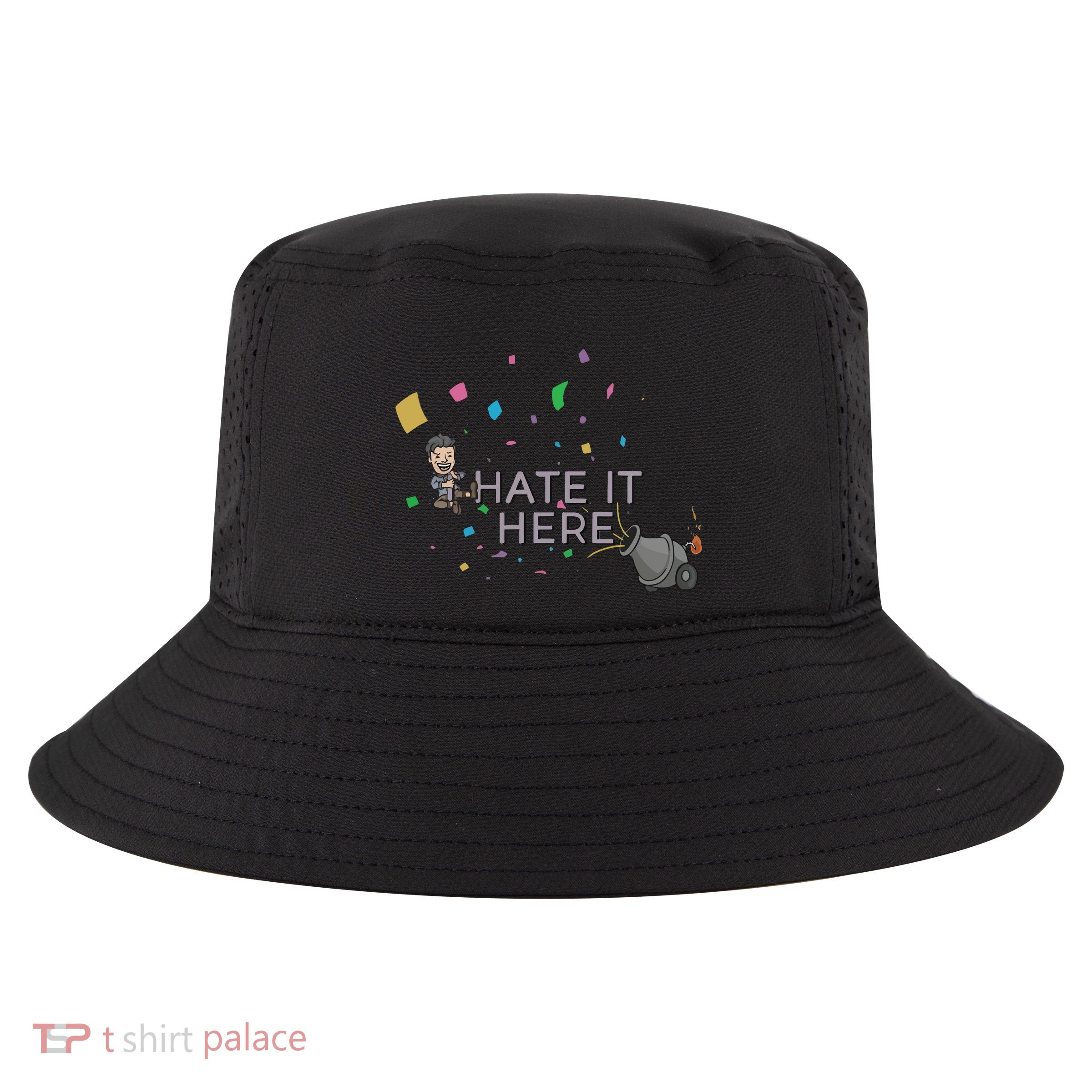 Imonfarris I Hate It Here Cool Comfort Performance Bucket Hat
