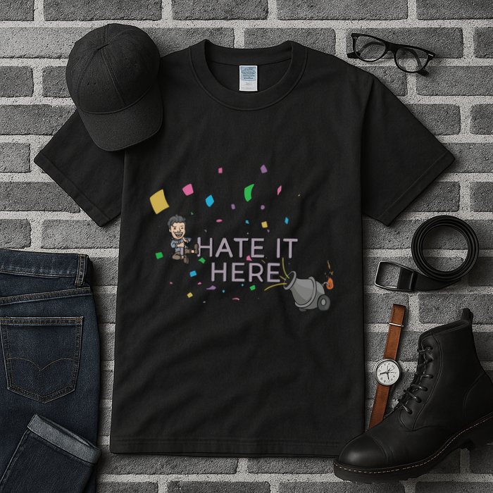 Imonfarris I Hate It Here Tall T-Shirt