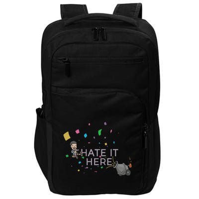 Imonfarris I Hate It Here Impact Tech Backpack