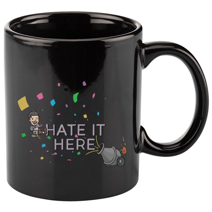 Imonfarris I Hate It Here 11oz C Handle Ceramic Mug