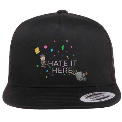 Imonfarris I Hate It Here Flatbill Hat