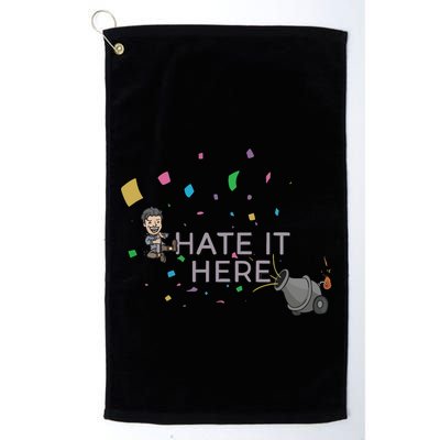 Imonfarris I Hate It Here Golf Towel