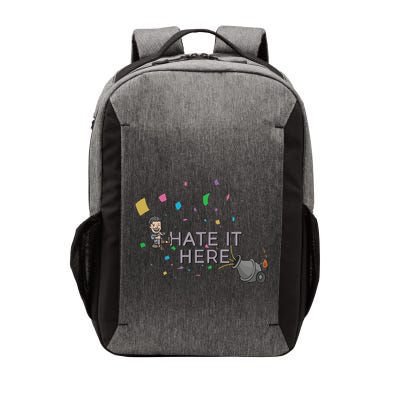 Imonfarris I Hate It Here Vector Backpack