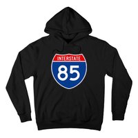 I85 Interstate Highway Shield Sign A2 Funny Hoodie