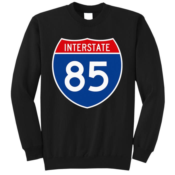 I85 Interstate Highway Shield Sign A2 Funny Sweatshirt