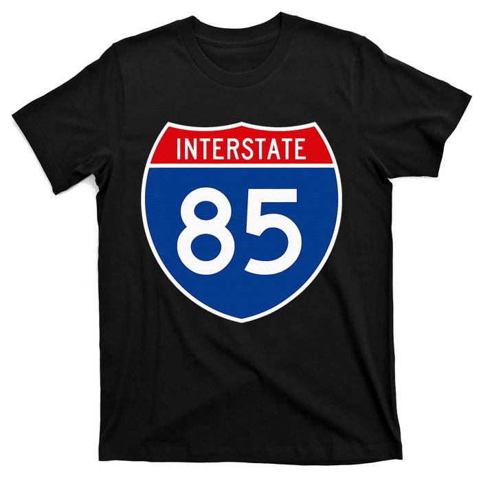 I85 Interstate Highway Shield Sign A2 Funny T-Shirt