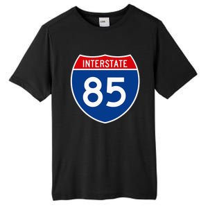 I85 Interstate Highway Shield Sign A2 Funny Tall Fusion ChromaSoft Performance T-Shirt