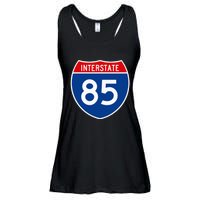 I85 Interstate Highway Shield Sign A2 Funny Ladies Essential Flowy Tank