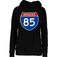 I85 Interstate Highway Shield Sign A2 Funny Womens Funnel Neck Pullover Hood