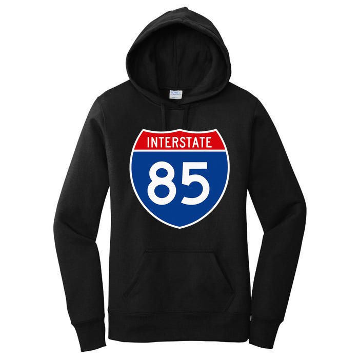 I85 Interstate Highway Shield Sign A2 Funny Women's Pullover Hoodie