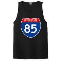 I85 Interstate Highway Shield Sign A2 Funny PosiCharge Competitor Tank