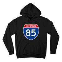 I85 Interstate Highway Shield Sign A2 Funny Tall Hoodie