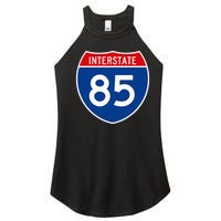 I85 Interstate Highway Shield Sign A2 Funny Women's Perfect Tri Rocker Tank