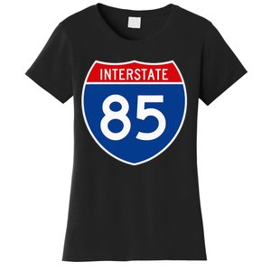 I85 Interstate Highway Shield Sign A2 Funny Women's T-Shirt