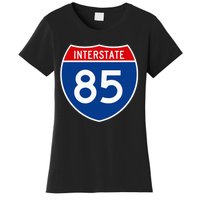 I85 Interstate Highway Shield Sign A2 Funny Women's T-Shirt