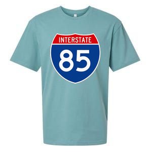 I85 Interstate Highway Shield Sign A2 Funny Sueded Cloud Jersey T-Shirt