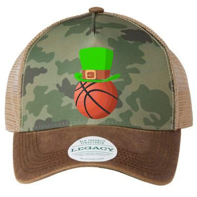 Irish Ireland Happy St Patrick's Day Basketball Player Gift Legacy Tie Dye Trucker Hat