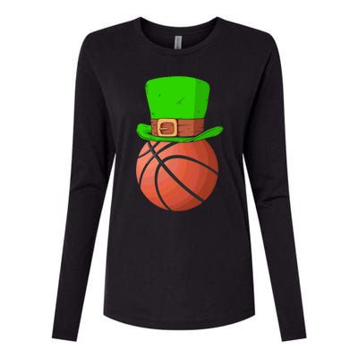 Irish Ireland Happy St Patrick's Day Basketball Player Gift Womens Cotton Relaxed Long Sleeve T-Shirt