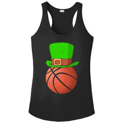 Irish Ireland Happy St Patrick's Day Basketball Player Gift Ladies PosiCharge Competitor Racerback Tank