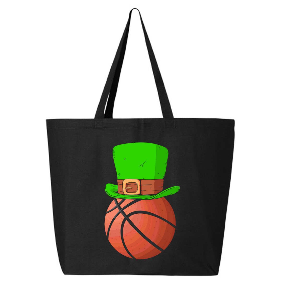 Irish Ireland Happy St Patrick's Day Basketball Player Gift 25L Jumbo Tote