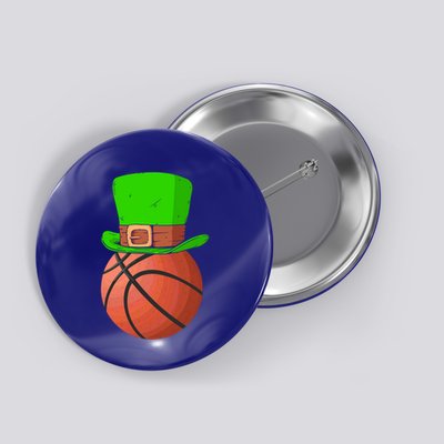 Irish Ireland Happy St Patrick's Day Basketball Player Gift Button