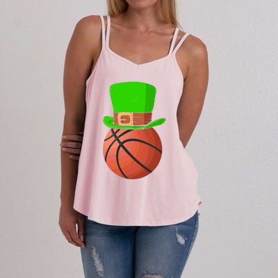 Irish Ireland Happy St Patrick's Day Basketball Player Gift Women's Strappy Tank