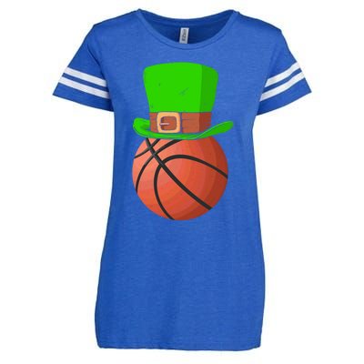 Irish Ireland Happy St Patrick's Day Basketball Player Gift Enza Ladies Jersey Football T-Shirt