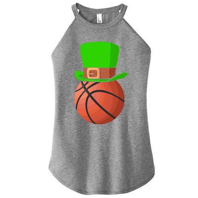 Irish Ireland Happy St Patrick's Day Basketball Player Gift Women's Perfect Tri Rocker Tank