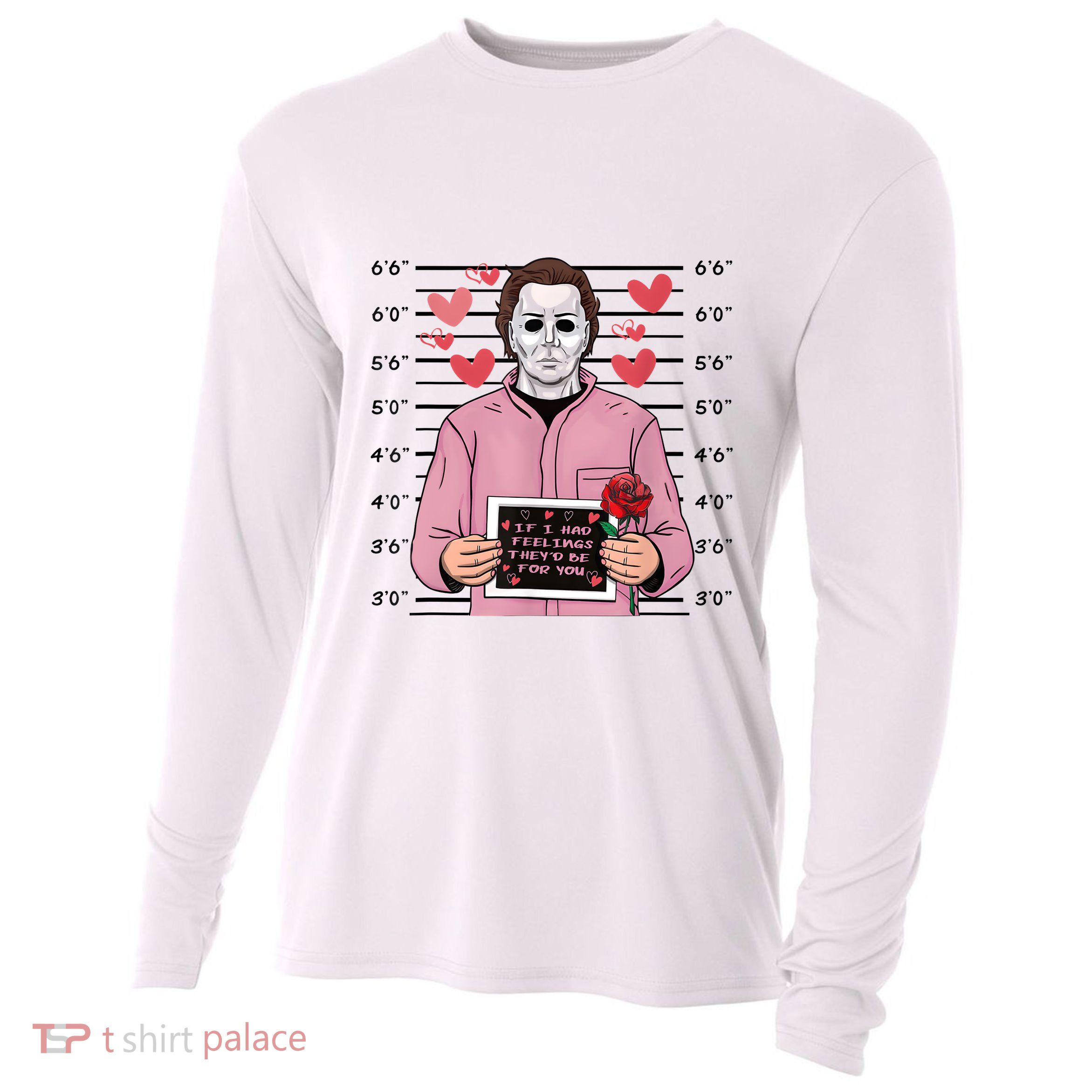 If I Had Feelings Theyd Be For You Funny Valentines Gifts Cooling Performance Long Sleeve Crew
